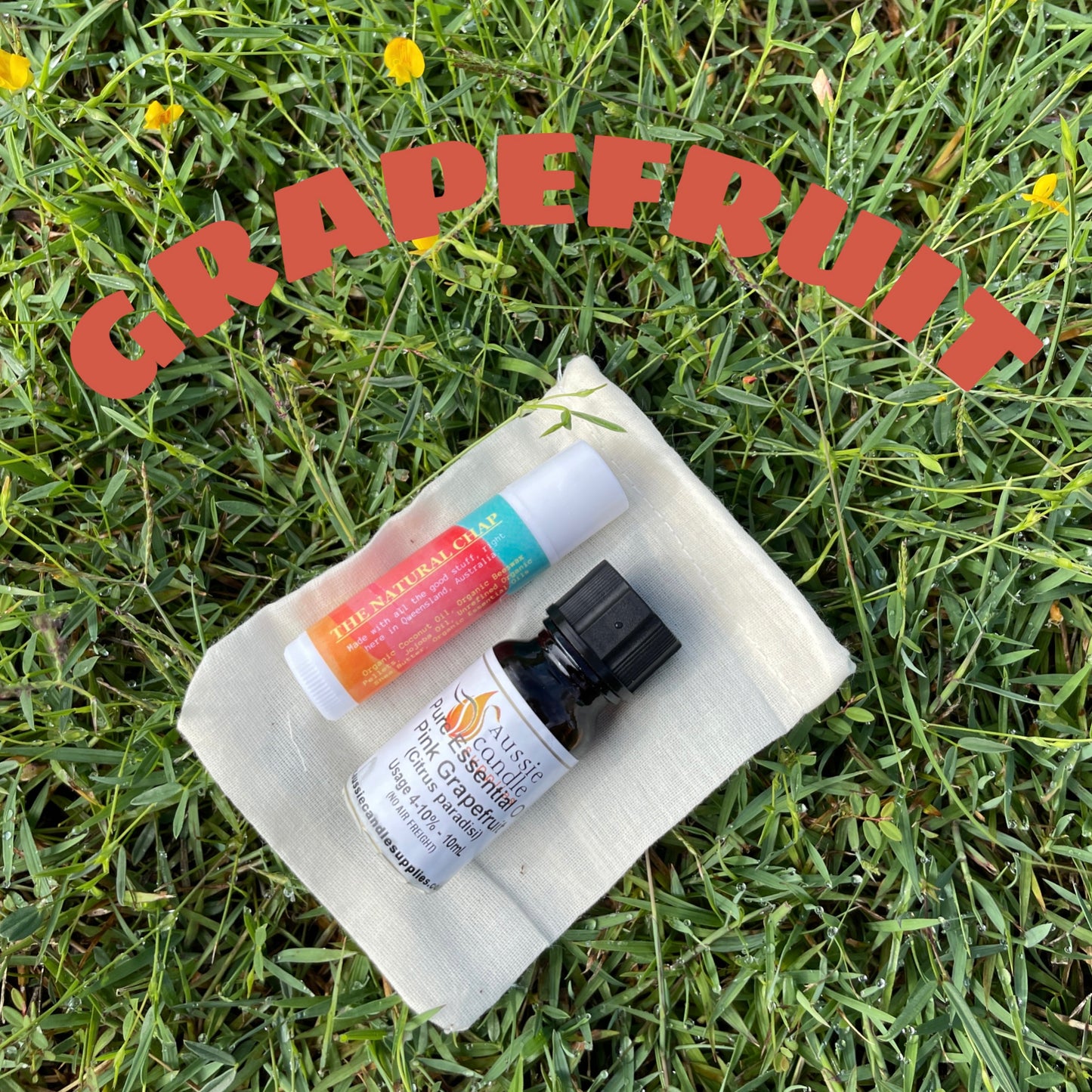 Grapefruit Lip Balm